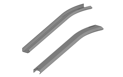 аксессуары комплектующие для гаражных секционных ворот опоры профили в Польше